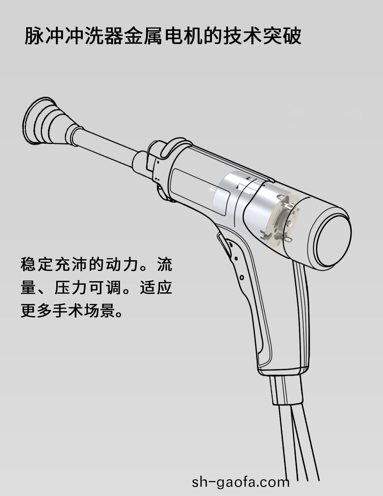 一(yi)次性(xing)醫用電(dian)動衇衝(chong)衝洗(xi)器(qi)電機(ji)解決(jue)方案_醫用(yong)衝(chong)洗(xi)係統泵(beng)電機(ji)-萬(wan)至達(da)電(dian)機