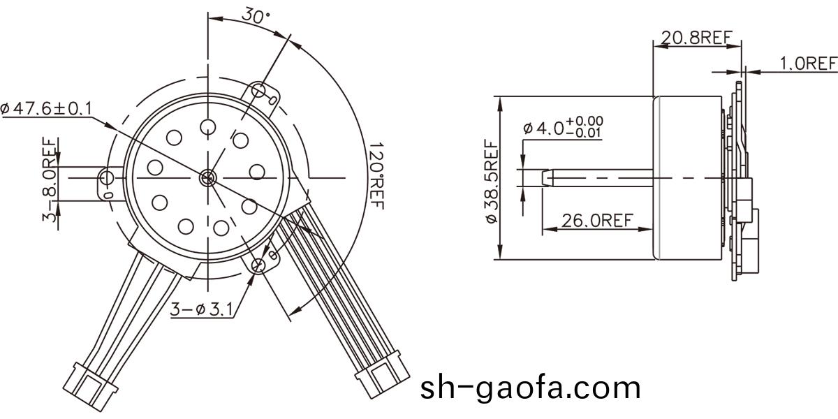 OT-EM3922C1818無刷電(dian)機|電吹(chui)風電(dian)機|電(dian)動(dong)工具(ju)電(dian)機-萬至(zhi)達電(dian)機(ji)