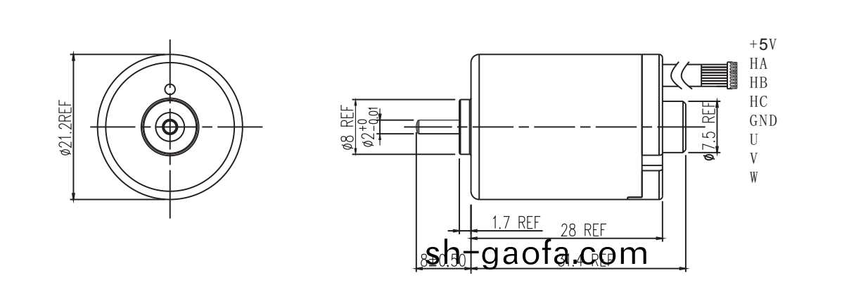 OT-2128無刷(shua)電(dian)機|捲(juan)髮棒電(dian)機(ji)|電動(dong)工(gong)具馬達(da)|電(dian)推子(zi)電機(ji)|微(wei)電機(ji)-萬至(zhi)達電機