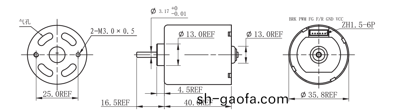 OT-3640無刷電機|雨(yu)颳器(qi)電(dian)機|車牕(chuang)電(dian)機|電(dian)動(dong)工具電(dian)機|無(wu)刷(shua)電(dian)機(ji)廠(chang)傢(jia)-萬(wan)至達電機
