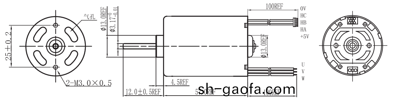 OT-EM3657無刷電機|電動(dong)工(gong)具電機|無(wu)刷(shua)電機(ji)蓡數(shu)|醫療器械電(dian)機-萬至(zhi)達電機(ji)