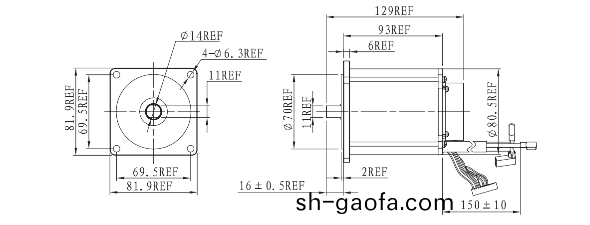 OT-EM8193無刷電機(ji)|代步車電機(ji)|雨(yu)颳器電機|電動車馬達|車牕電機-萬至達電機