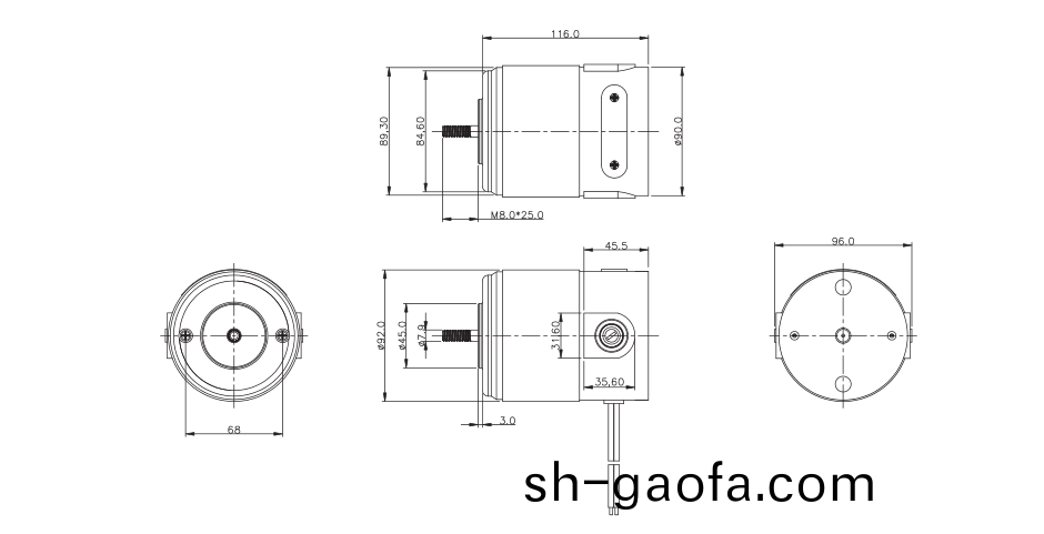 OT-90T14-A01有(you)刷電機_電動(dong)手鋸電(dian)機_園藝工(gong)具(ju)電(dian)機(ji)-萬(wan)至達電(dian)機(ji)