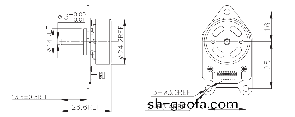 OT-EM2410無刷(shua)電機|吸塵器電機|小型髮電機|微型電機-萬至達電機