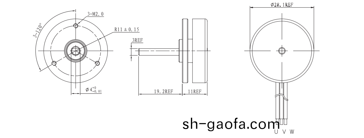 OT-EM2811雲檯電(dian)機|無刷電(dian)機(ji)|雲(yun)檯(tai)馬達(da)-萬(wan)至達電(dian)機