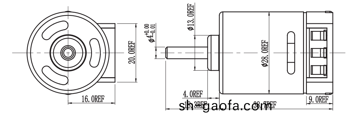 OT-EM2839無(wu)刷(shua)電機|電吹(chui)風電機|咖(ka)啡(fei)機電機|研(yan)磨(mo)機電機-萬(wan)至(zhi)達(da)電機(ji)