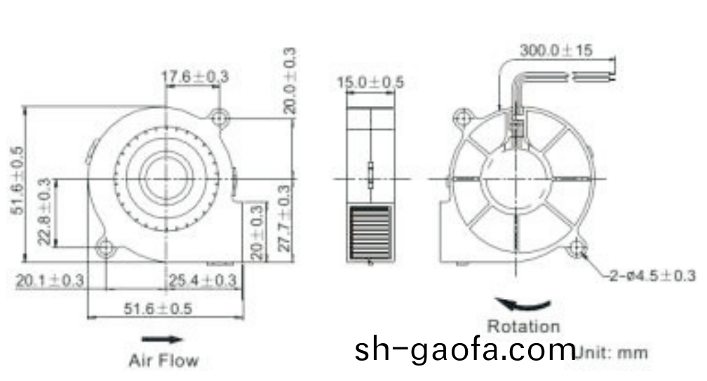 OT-EF5115無刷電機|風扇電機|無(wu)刷(shua)電機生産(chan)廠(chang)-萬至(zhi)達(da)電機(ji)