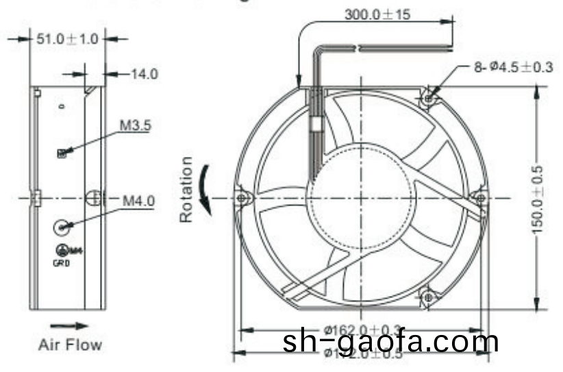 OT-EF17251無刷(shua)電(dian)機(ji)|風(feng)扇電(dian)機|無(wu)刷直(zhi)流(liu)電(dian)機-萬至達電機(ji)