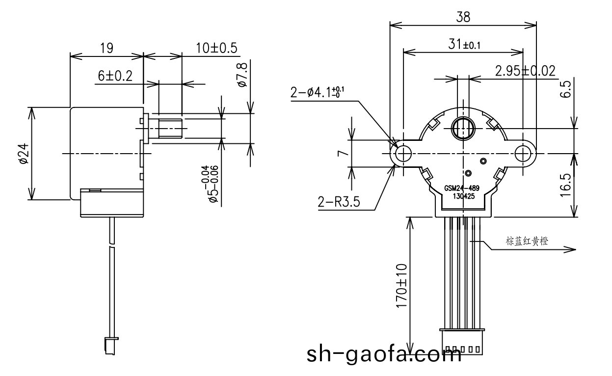 OT-GSM24-489步進電(dian)機(ji)|監控攝像(xiang)頭電(dian)機(ji)|空調執(zhi)行(xing)器(qi)電機|空調(diao)電(dian)機(ji)-萬至達(da)電(dian)機(ji)