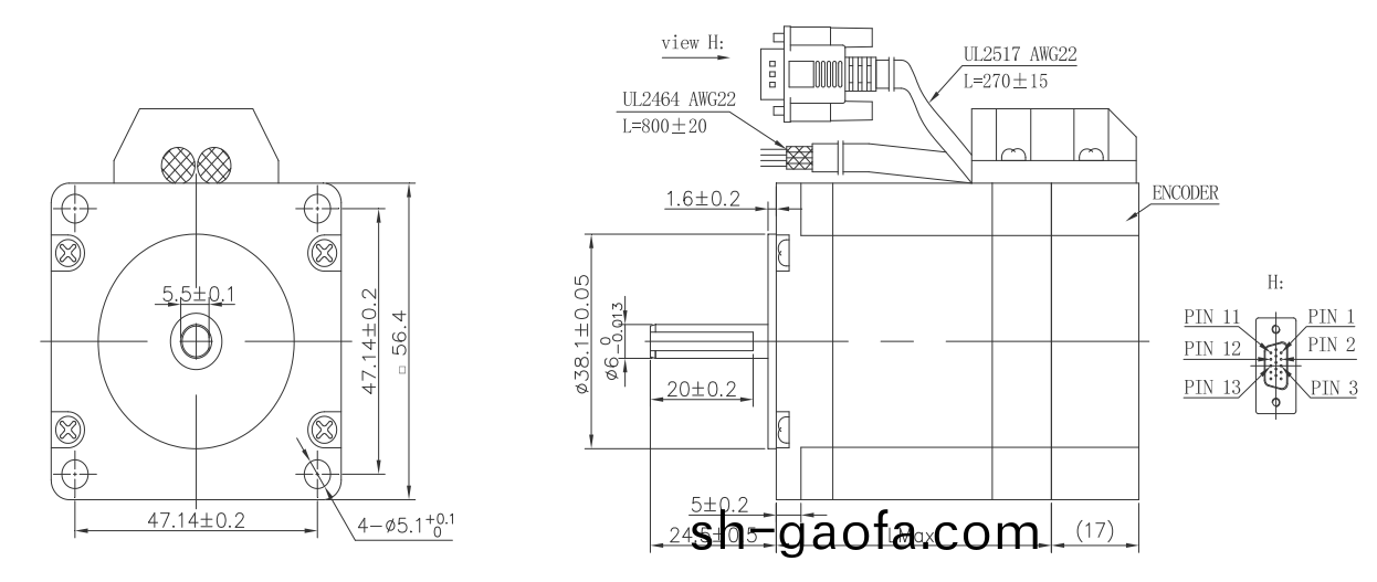 OT-57HS54-005步進電機|步進電機(ji)蓡數|直線步進電機|步(bu)進電機品牌-萬至達電機
