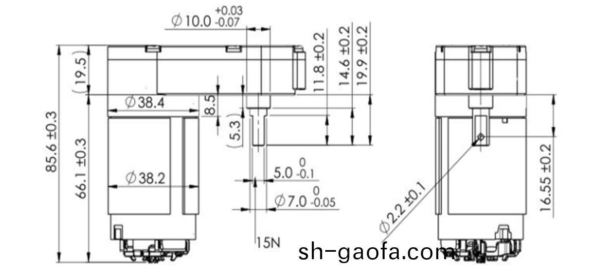 OT-36GF汽(qi)車車牕(chuang)減速(su)電(dian)機|減速(su)馬達|車牕驅動(dong)電(dian)機|小型減速機-萬至(zhi)達(da)電機(ji)