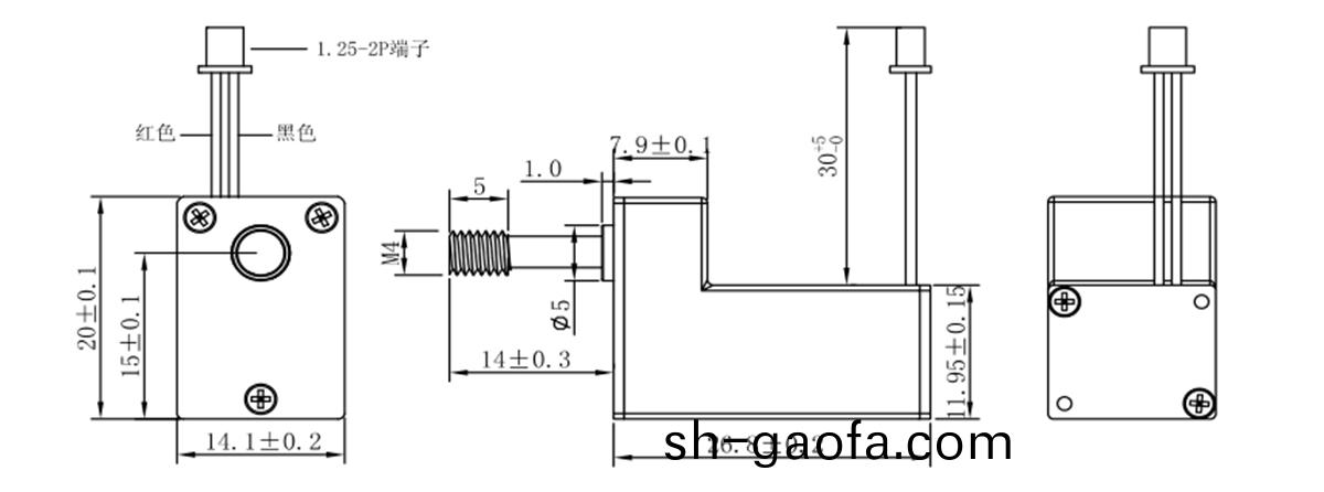 OT-12F微型(xing)減速機(ji)_門(men)鎖(suo)電機(ji)