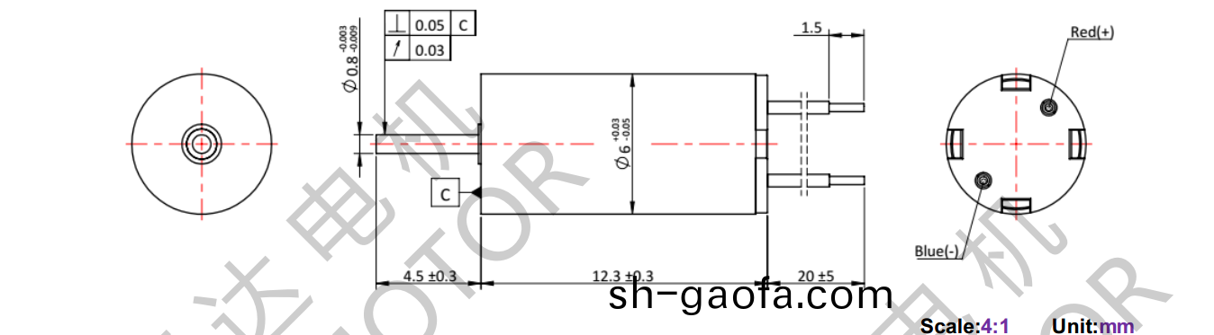 OT-CM0612空(kong)心桮電(dian)機(ji)-萬(wan)至達(da)電(dian)機