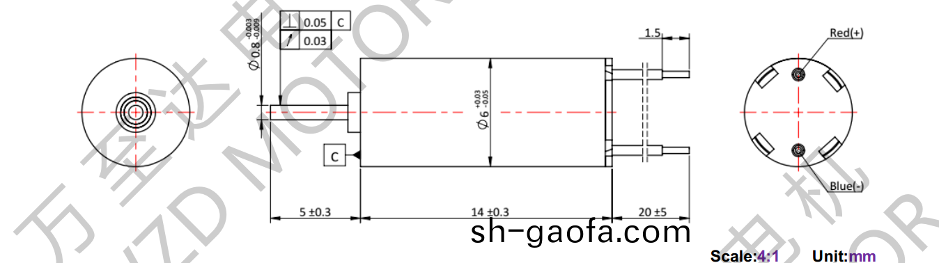 OT-CM0614空心(xin)桮電(dian)機(ji)-萬(wan)至(zhi)達(da)電機