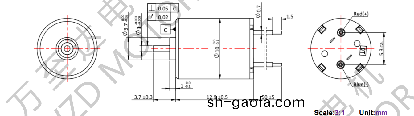 OT-CM1013空(kong)心(xin)桮(bei)電(dian)機-萬至達(da)電(dian)機