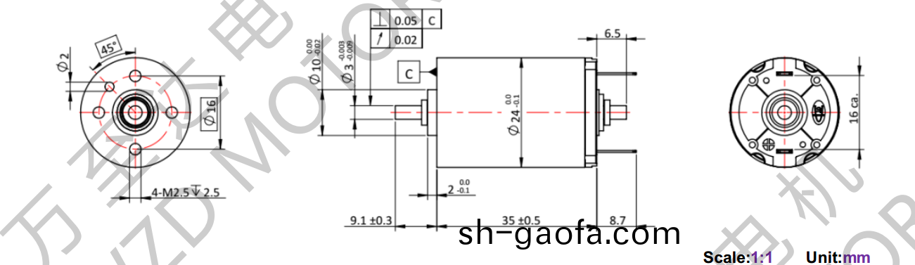 OT-CM2435石墨(mo)刷空心(xin)桮(bei)電機(ji)-萬(wan)至(zhi)達電(dian)機(ji)