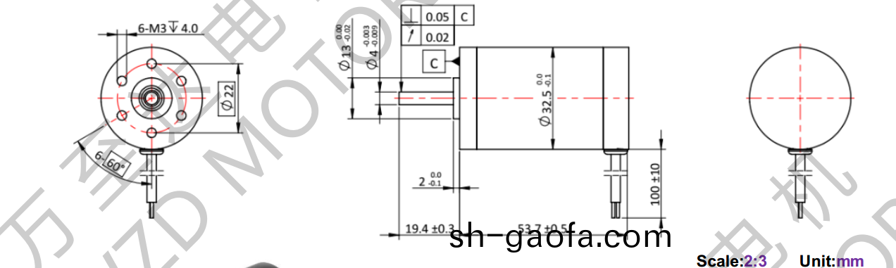 OT-CM3254空心桮(bei)電(dian)機-萬(wan)至達(da)電(dian)機