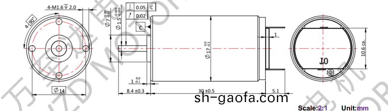 OT-CM1730空心(xin)桮電(dian)機(ji)-萬(wan)至達(da)電機