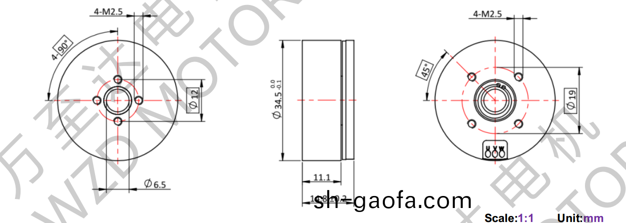 OT-EM3514BLDC無刷電(dian)機(ji)-萬至達(da)電(dian)機