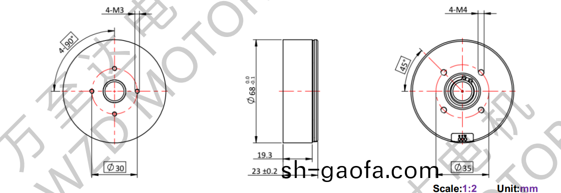 OT-EM6823BLDC無刷(shua)電(dian)機(ji)-萬(wan)至(zhi)達(da)電機
