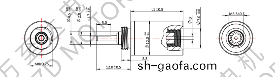 OT-12MGP行星齒輪箱-齒輪箱-萬至達電(dian)機
