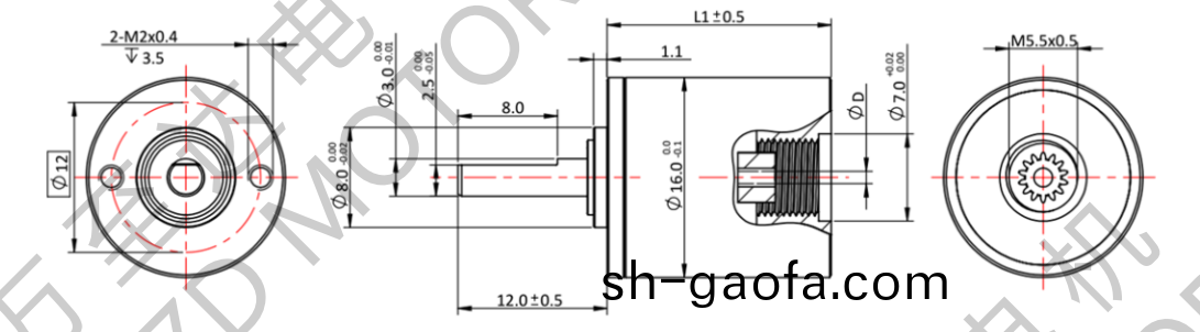 OT-16LGP行(xing)星齒輪箱-齒輪箱-萬(wan)至(zhi)達(da)電機(ji)