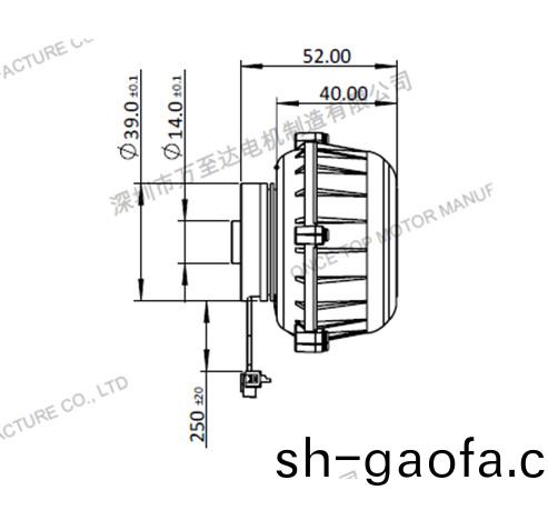 OT-BM24032-ECS36謼(hu)吸(xi)機專(zhuan)用電機(ji)_謼(hu)吸機風機(ji)_謼吸(xi)機(ji)馬達-萬至達電(dian)機