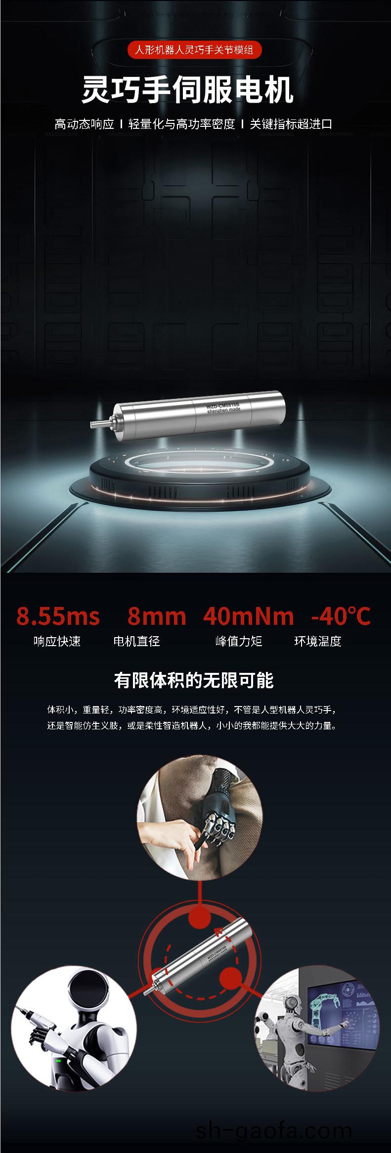 WZD-CM0816B靈(ling)巧(qiao)手(shou)電機(ji)