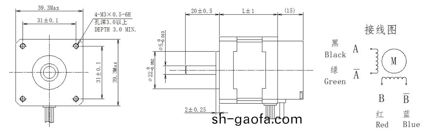 39係(xi)列1.8°兩相閉(bi)環(huan)步(bu)進(jin)電機(ji)結(jie)構(gou)