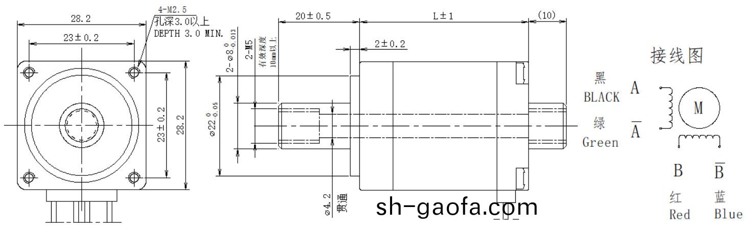 28係列空心軸(zhou)電機(ji)結(jie)構