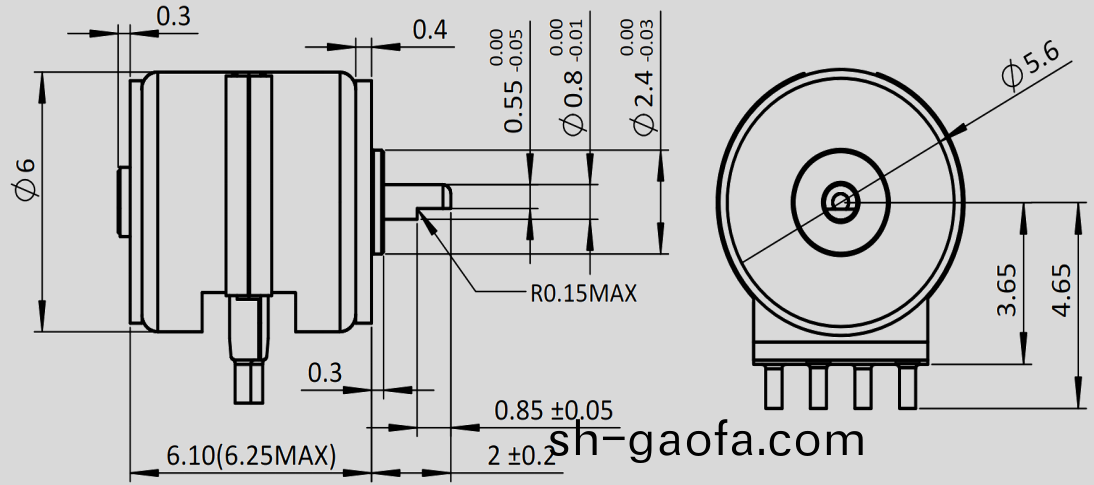 OT-SM06X-001步進電(dian)機_6mm微(wei)型步進(jin)電機_VR瞳距(ju)調節(jie)電機-萬至達電(dian)機(ji)
