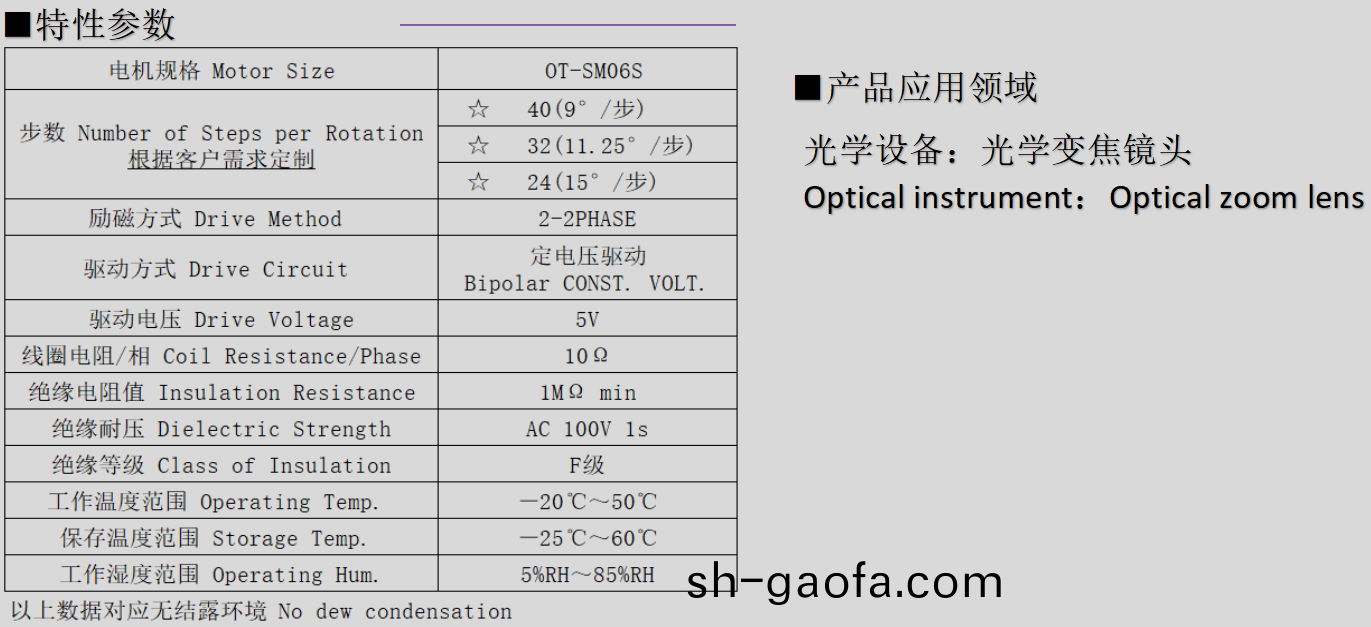 OT-SM06S步進(jin)電(dian)機(ji)_6mm光學(xue)變焦(jiao)鏡(jing)頭(tou)電機-萬(wan)至(zhi)達電機