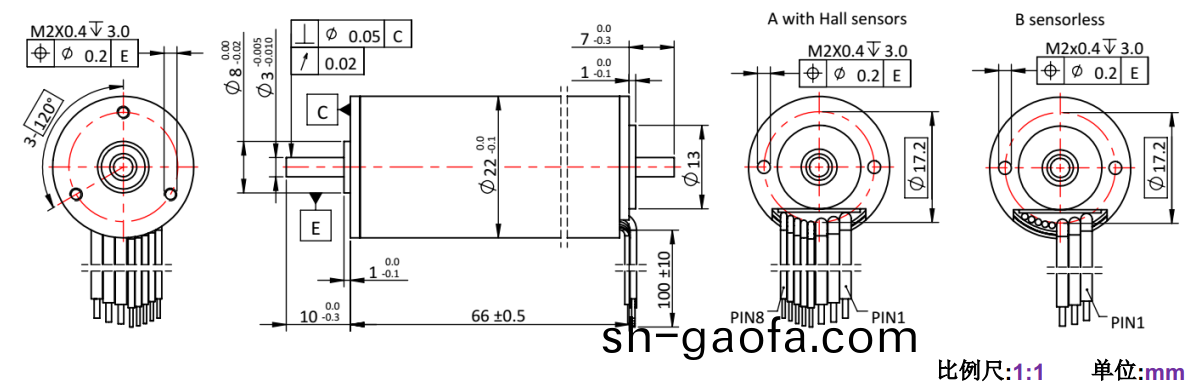 ECS-4P 2266 2對(dui)極(ji)空(kong)心桮(bei)無(wu)刷電機(ji)-萬至(zhi)達(da)電(dian)機(ji)